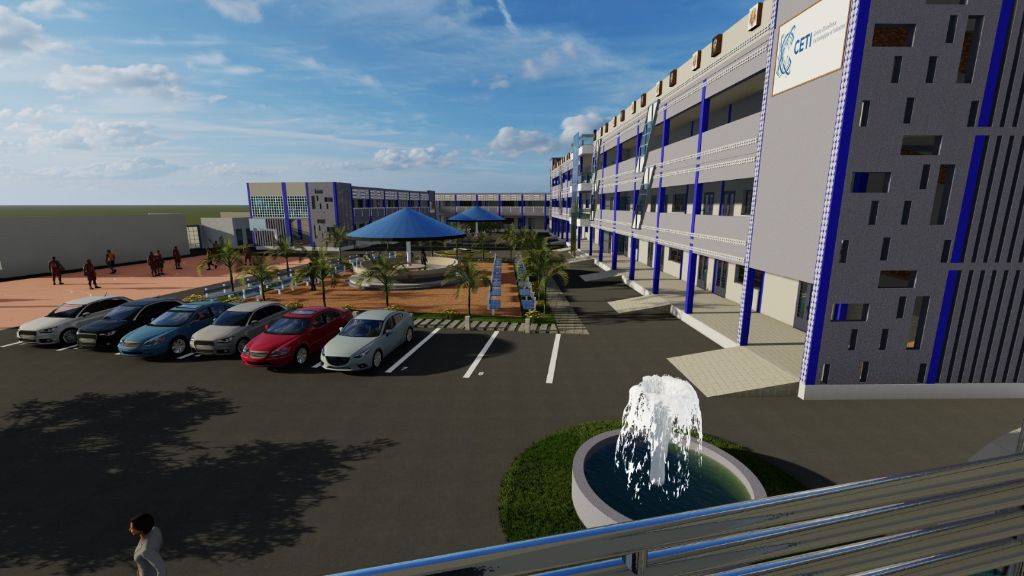 Campus CETI vue parking